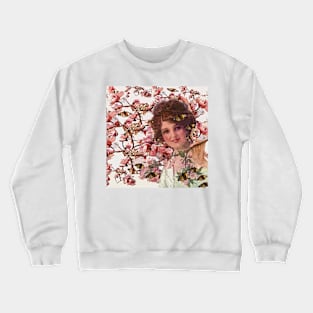 Victorian Peek A Boo Garden Beauty Crewneck Sweatshirt